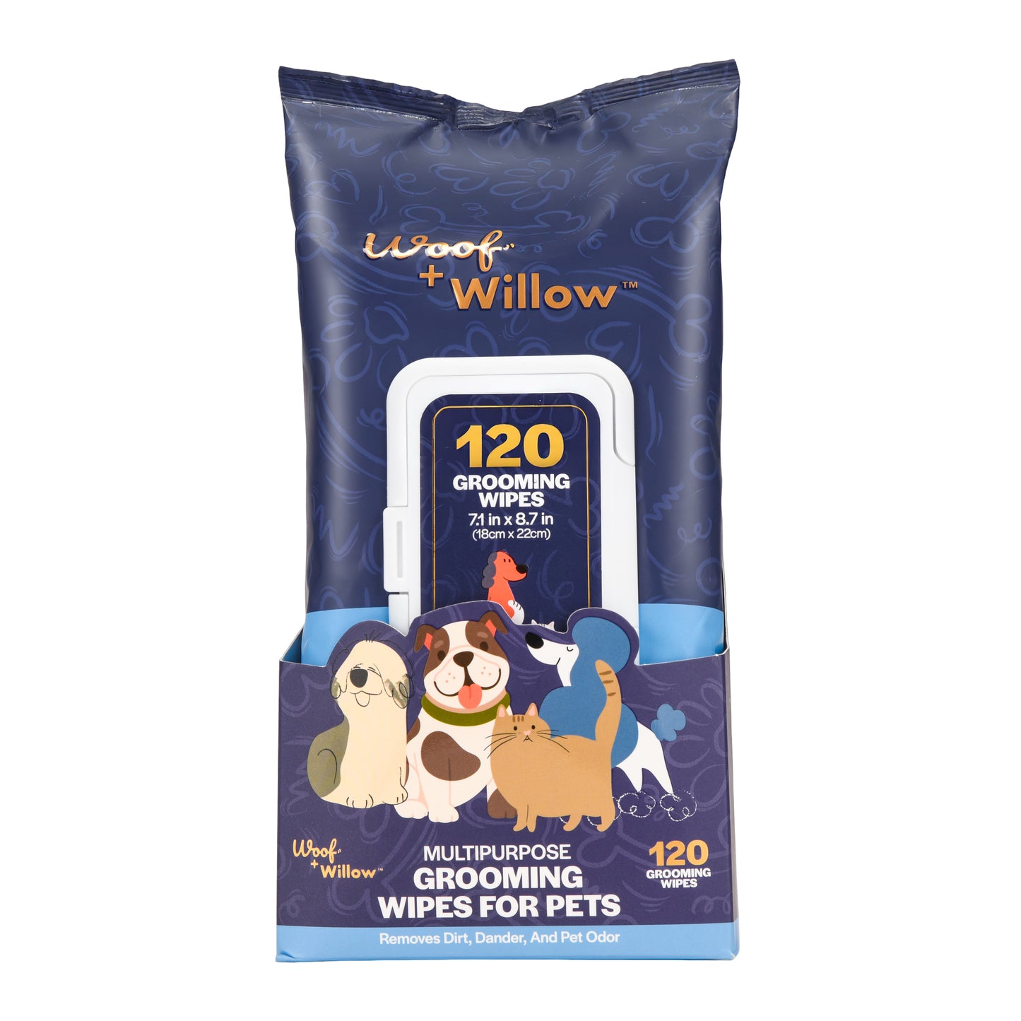 Toallitas Multiusos para Aseo de Mascotas
