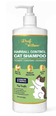 Champú para Gatos Control de Bolas de Pelo - 24oz