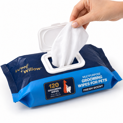 120pk - Multipurpose Grooming Wipes, Fresh Scent